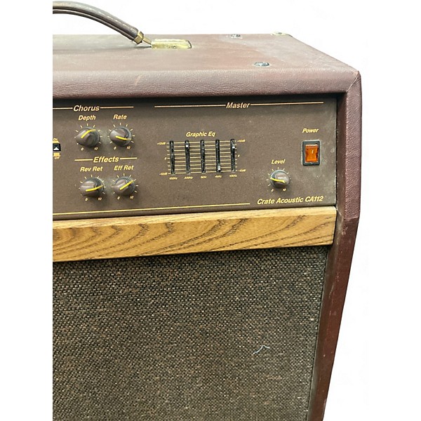 Vintage 1980s Crate C112 Acoustic Guitar Combo Amp