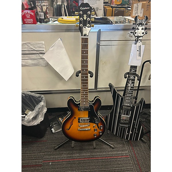 Used Epiphone ES339 2 Color Sunburst Hollow Body Electric Guitar