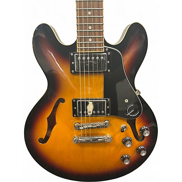 Used Epiphone ES339 2 Color Sunburst Hollow Body Electric Guitar