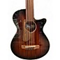 Used Ibanez AEGB24FE-MHS MAHOGANY SUNBURST Acoustic Bass Guitar