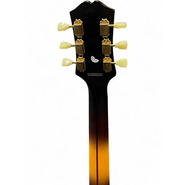 Used Epiphone j200 2 Color Sunburst Acoustic Electric Guitar