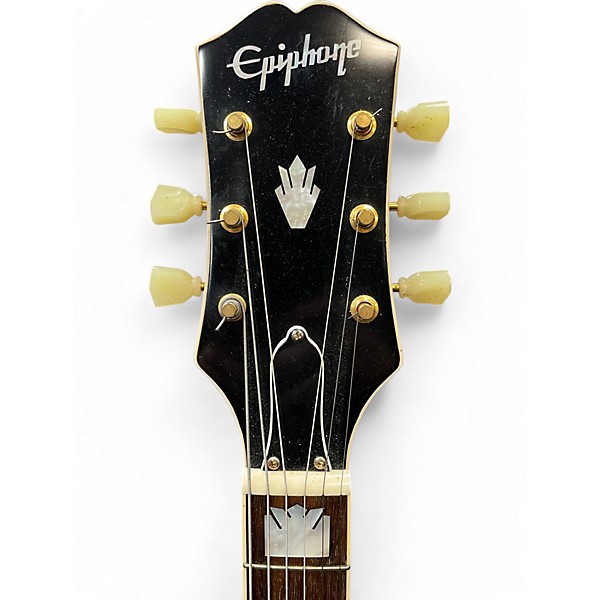 Used Epiphone j200 2 Color Sunburst Acoustic Electric Guitar