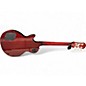 Used Epiphone Les Paul Standard Florentine Pro Trans Red Hollow Body Electric Guitar
