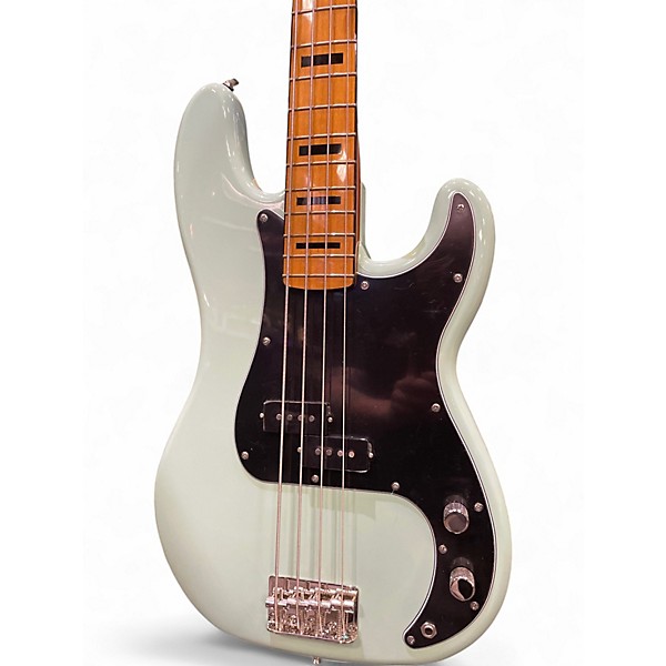 Used Squier Classic Vibe 1970S Precision Bass Seafoam Green Electric Bass Guitar