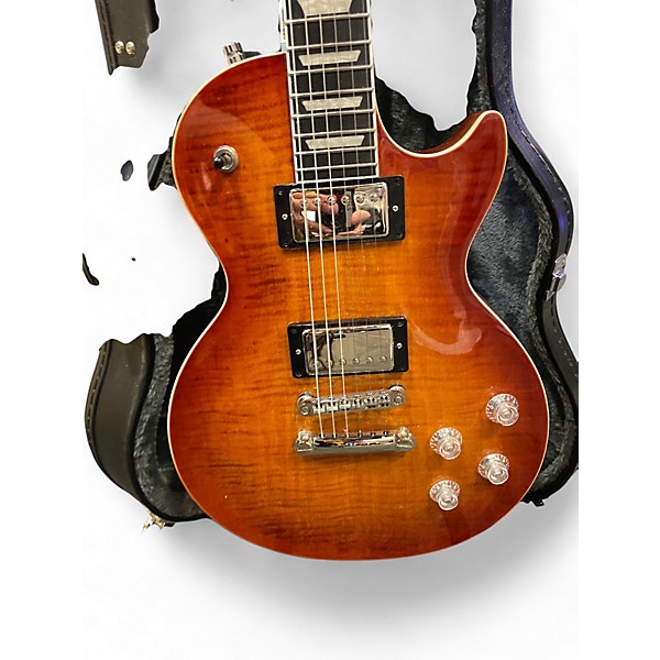 Used Epiphone LES PAUL MODERN FIGURED MOJAVE BURST Solid Body Electric Guitar