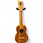Vintage 1970s Kamaka HF2 Tiki Concert Gold Label Natural Ukulele thumbnail