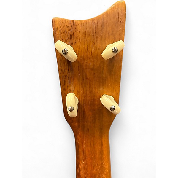 Vintage 1970s Kamaka HF2 Tiki Concert Gold Label Natural Ukulele