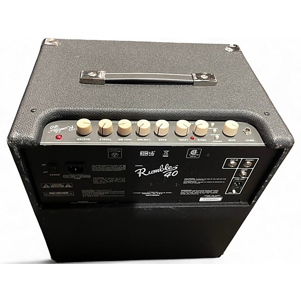 Used Fender Rumble 40 1X10 Bass Combo Amp