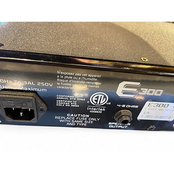 Used Eden E300 300W Bass Amp Head
