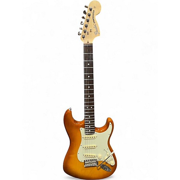 Used Fender American Performer Stratocaster SSS Honey Burst Solid Body Electric Guitar