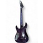Used 2020s ESP LTD MH1000NT See-Thru Purple Solid Body Electric Guitar