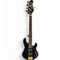Used Ernie Ball Music Man Stingray HH 5 String Black Electric Bass Guitar thumbnail