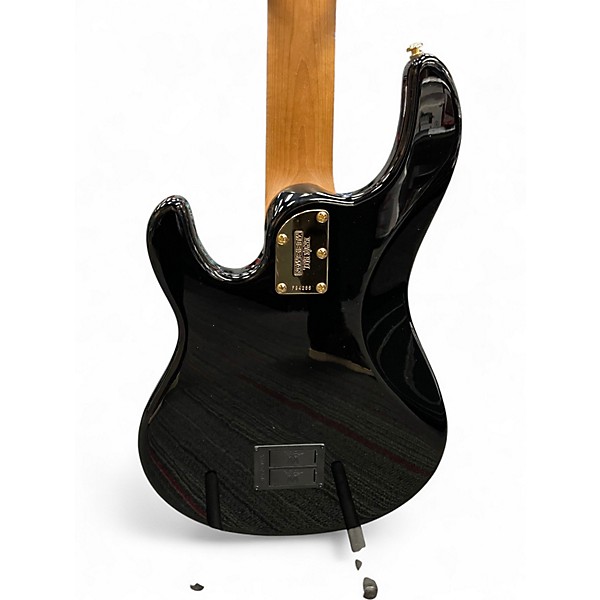 Used Ernie Ball Music Man Stingray HH 5 String Black Electric Bass Guitar