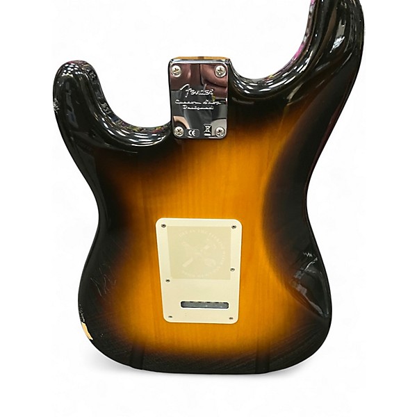 Used Fender 60th Anniversary Classic Player 1950s Stratocaster 2 Tone Sunburst Solid Body Electric Guitar