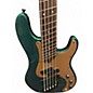 Used Dingwall Super P British Racing Green Electric Bass Guitar