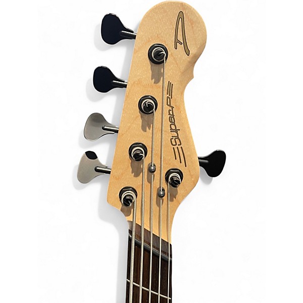Used Dingwall Super P British Racing Green Electric Bass Guitar