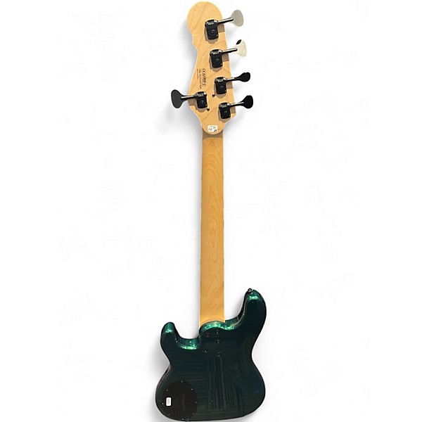 Used Dingwall Super P British Racing Green Electric Bass Guitar