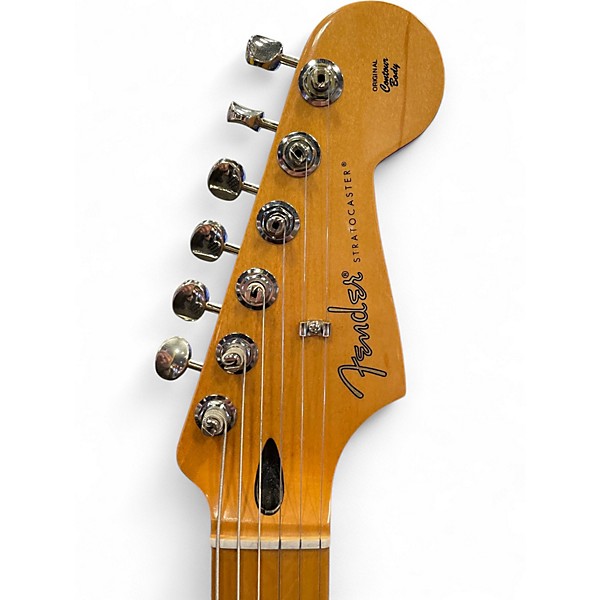 Used Fender PLAYER II STRATOCASTER HSS Black Solid Body Electric Guitar