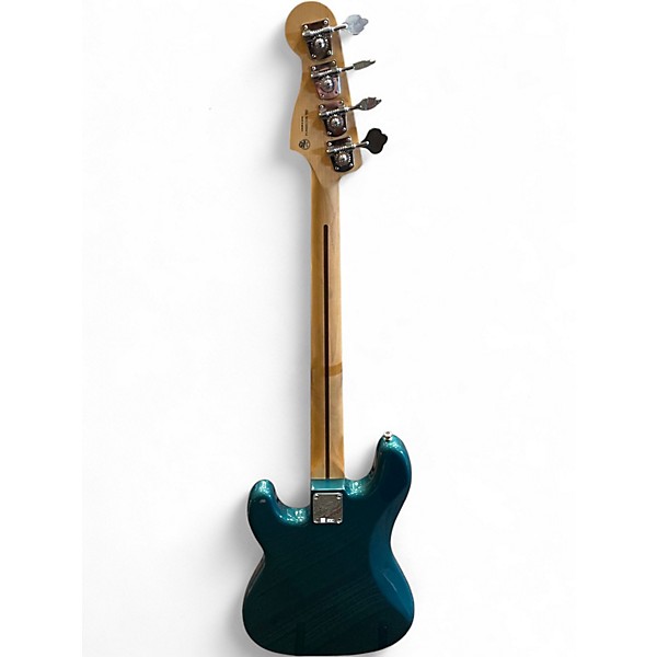 Used Fender Player Precision Bass Ocean Turquoise Electric Bass Guitar