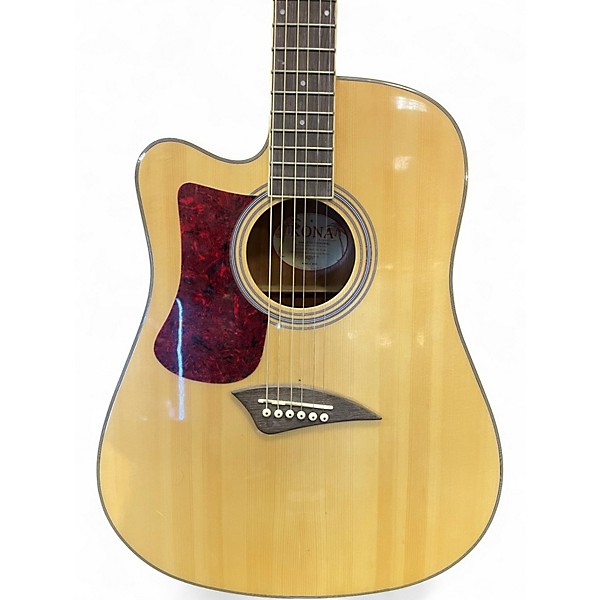 Used Kona K1EL Natural Acoustic Guitar