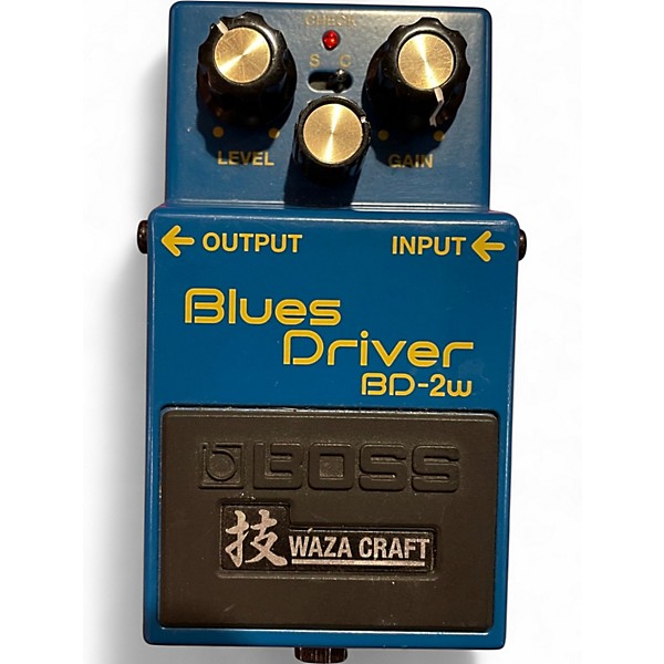 Used BOSS BD2W Blues Driver Waza Craft Effect Pedal