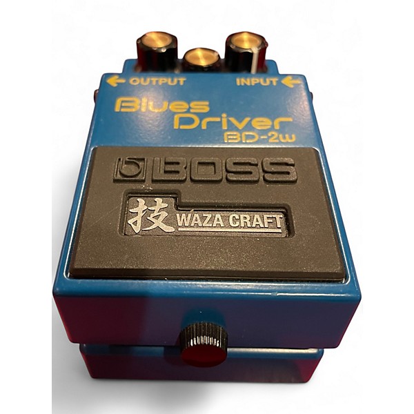Used BOSS BD2W Blues Driver Waza Craft Effect Pedal