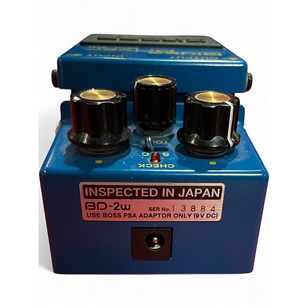 Used BOSS BD2W Blues Driver Waza Craft Effect Pedal