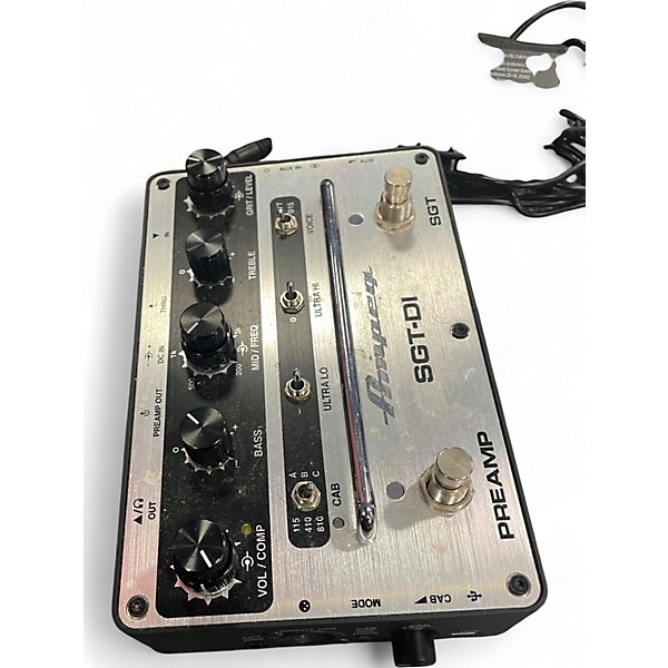 Used Ampeg SGT-DI Bass Preamp