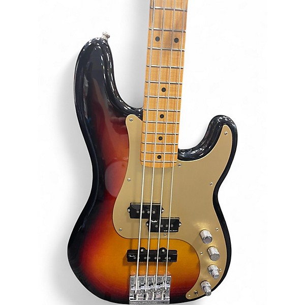 Used Fender American Ultra ll Precision Bass ULTRA BURST Electric Bass Guitar