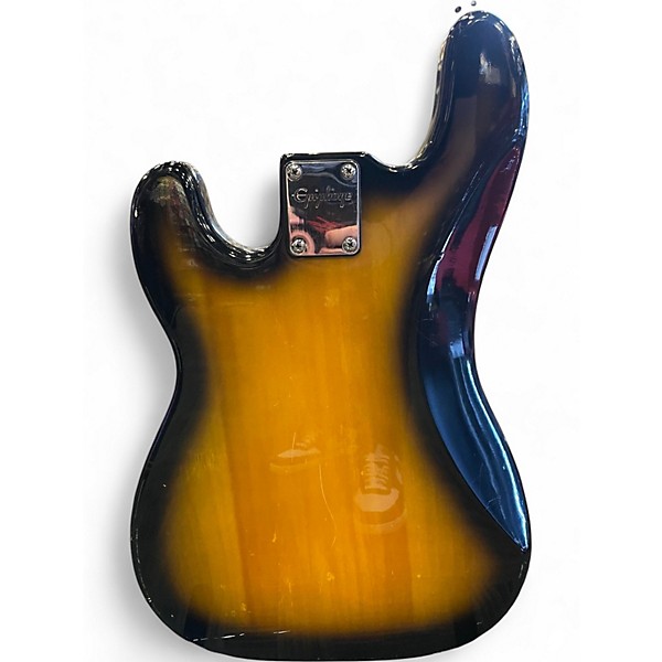 Used Epiphone Epiphone Accu Bass - P BASS STYLE 2 Color Sunburst Electric Bass Guitar
