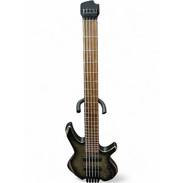 Used Cort SPACE 5 STAR DUST BLACK Electric Bass Guitar