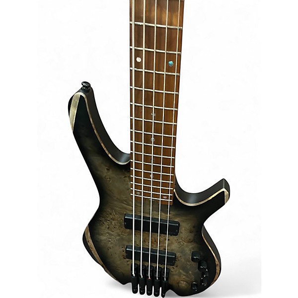 Used Cort SPACE 5 STAR DUST BLACK Electric Bass Guitar