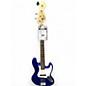 Used Squier Affinity Jazz Bass Blue Electric Bass Guitar thumbnail