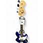 Used Squier Affinity Jazz Bass Blue Electric Bass Guitar