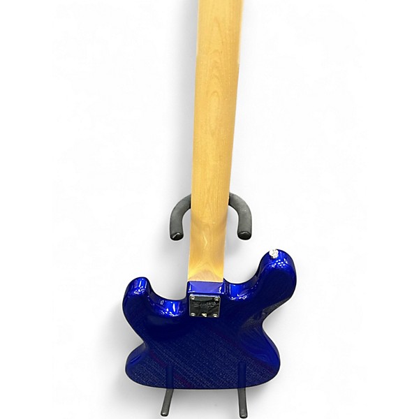 Used Squier Affinity Jazz Bass Blue Electric Bass Guitar