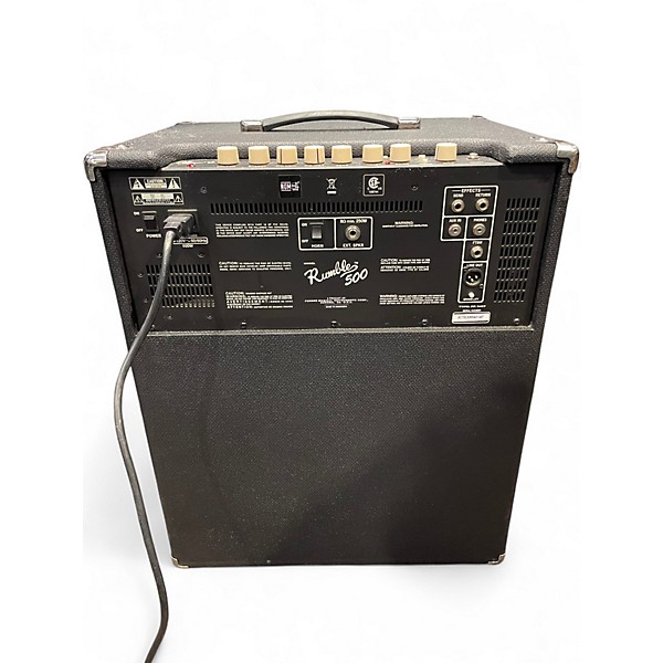 Used Fender Rumble V3 500W 2x10 Bass Combo Amp