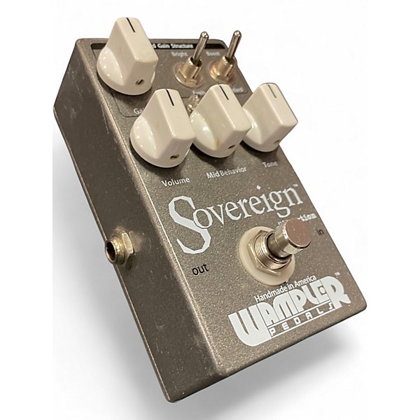 Used Wampler Sovereign Distortion Effect Pedal