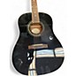 Used Epiphone AJ-100 Black Acoustic Guitar