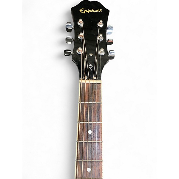 Used Epiphone AJ-100 Black Acoustic Guitar