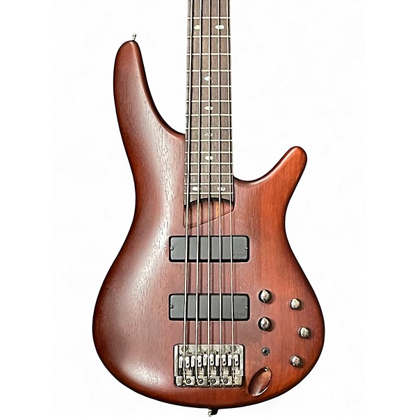 Used Ibanez SR505 5 String Mahogany Electric Bass Guitar