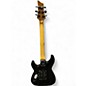Used Schecter Guitar Research Omen Extreme 6 Floyd Rose Left Handed Trans Black Electric Guitar