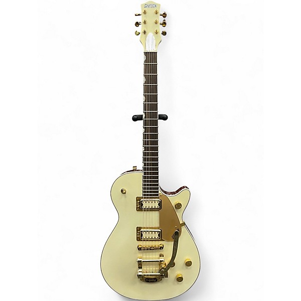 Used Gretsch Guitars Electromatic Pristine Jet Single-Cut White Gold Solid Body Electric Guitar