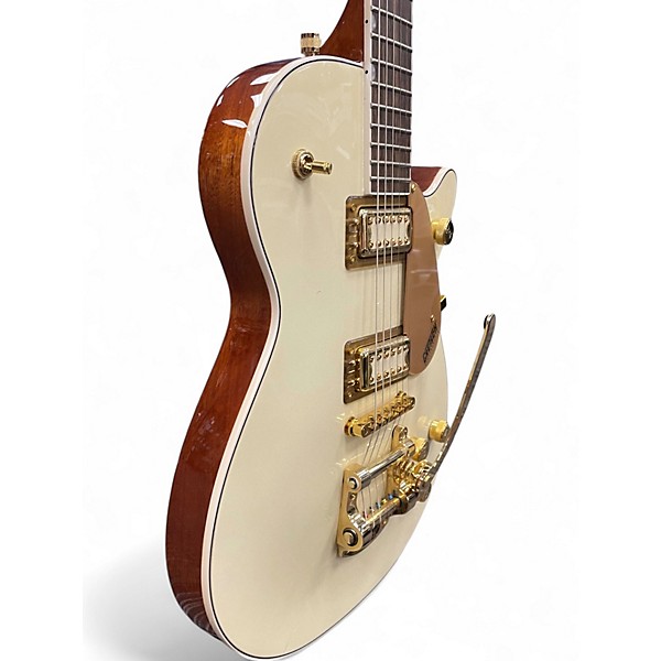 Used Gretsch Guitars Electromatic Pristine Jet Single-Cut White Gold Solid Body Electric Guitar