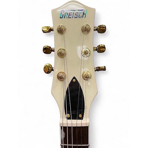 Used Gretsch Guitars Electromatic Pristine Jet Single-Cut White Gold Solid Body Electric Guitar