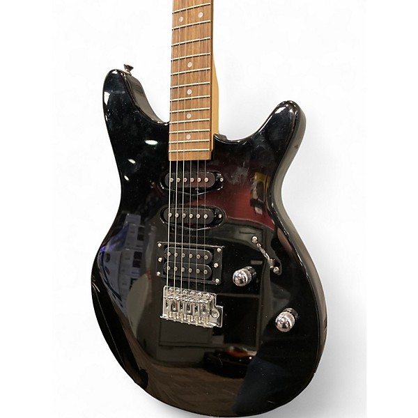Used Rogue Rocketeer Black Solid Body Electric Guitar