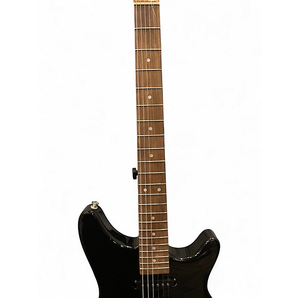 Used Rogue Rocketeer Black Solid Body Electric Guitar