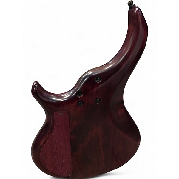Used Jh Ealum 5 STRING Red Electric Bass Guitar