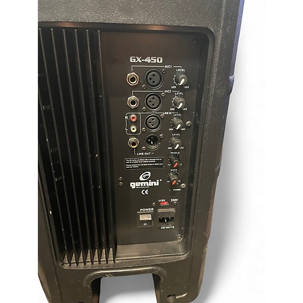 Used Gemini GX450 PAIR Powered Speaker