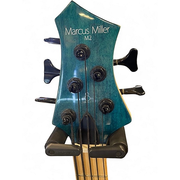 Used Marcus Miller M2 Trans Blue Electric Bass Guitar