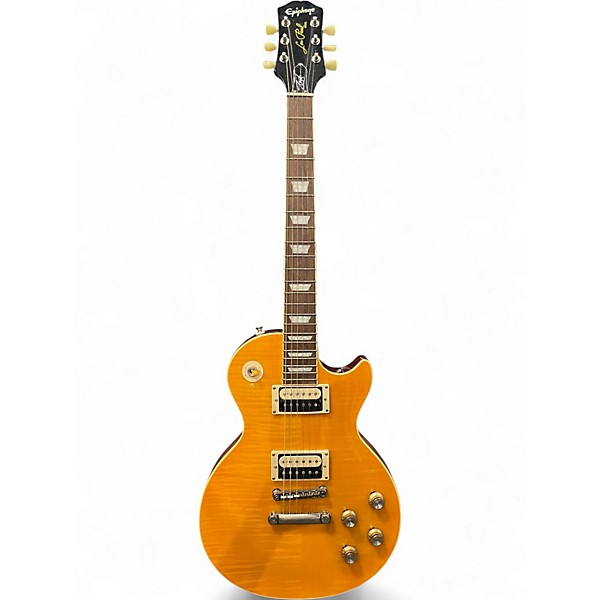 Used Epiphone Slash Signature Les Paul Classic Honey Burst Solid Body Electric Guitar